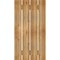 Ekena Millwork Spaced Board-n-Batten Shutters, Rough Sawn Western Red Cedar, 23W x 44H, PR RBS06S23X044RWR - alternate 4